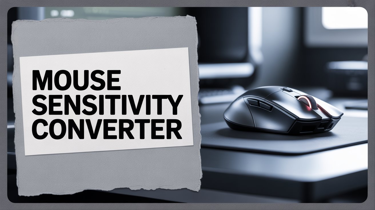 Mouse Sensitivity Converter | Convert Sensitivity Instantly